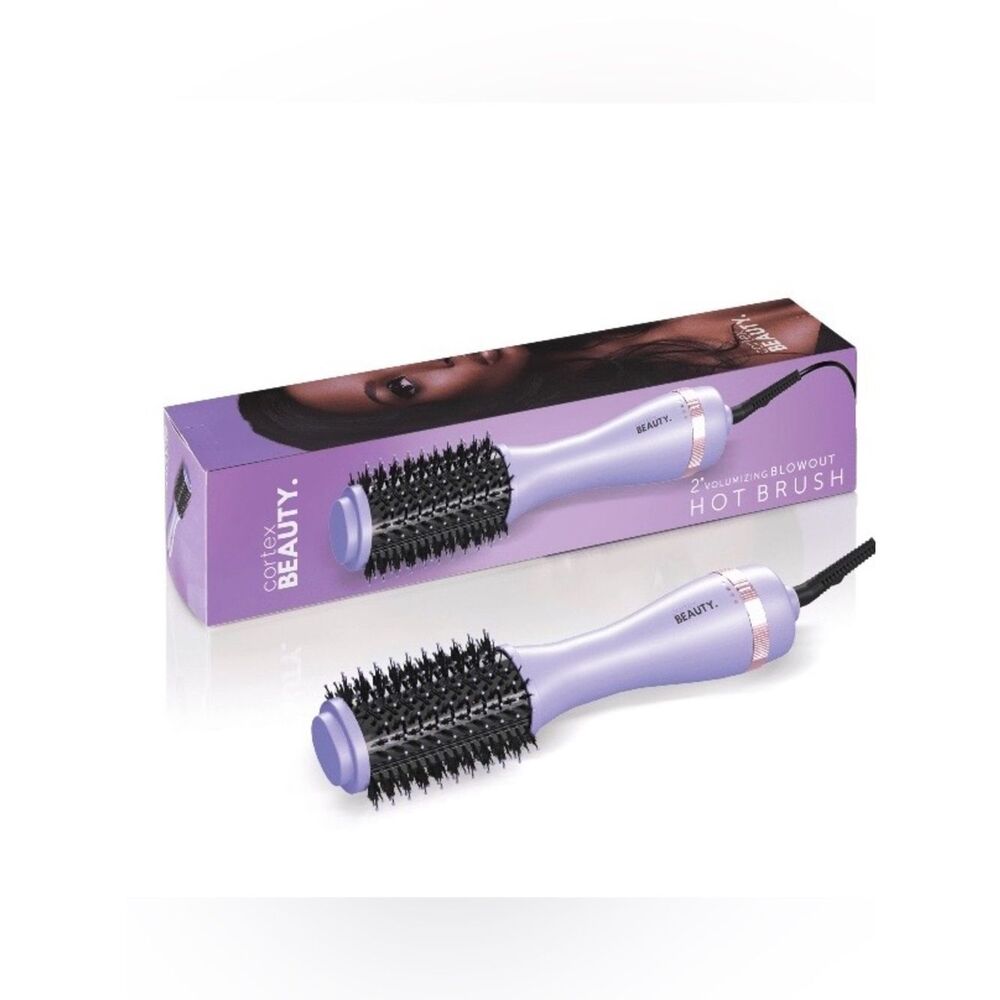 Hot Brush Volumizing Blowout 2” - Lavender